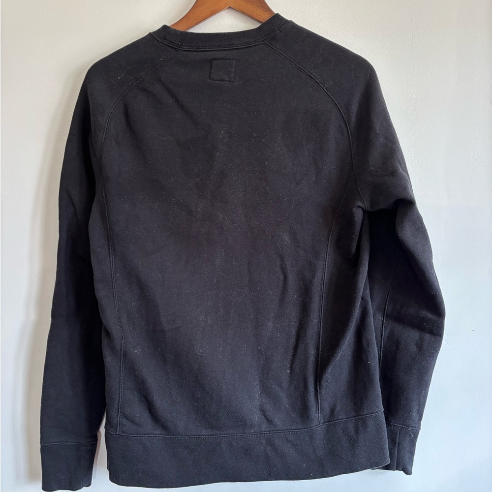 Champion Black Crewneck with White Script Logo - Picture 2 of 5